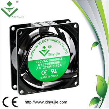 80mm Aluminum House High Powerful 8025 AC Mini Fan 220V